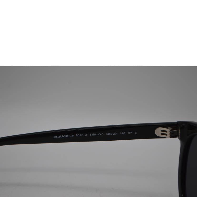 CHANEL シャネル/パントシェイプアイウェアココボタンサングラス/5523-U e501/48//52 20 140 3P/Aランク/89