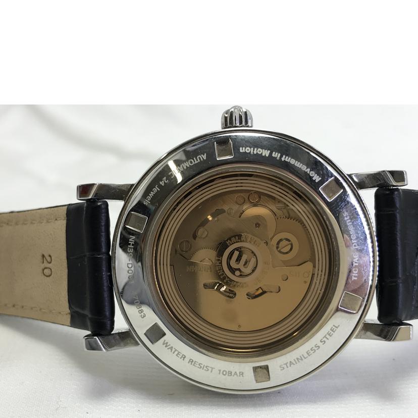 Movement　in　Motion ムーブメンテインモーション/オートマチック　オープンムーブ　裏スケルトン/NH39-D001//470***/ABランク/51