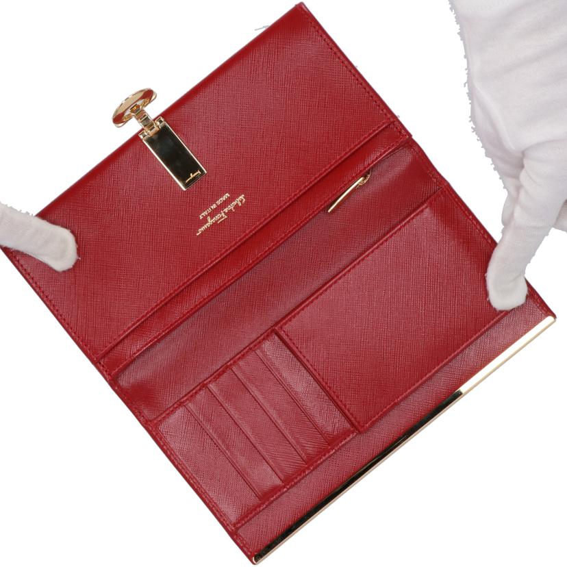 Ferragamo フェラガモ/二つ折りZIP長財布//Aランク/19
