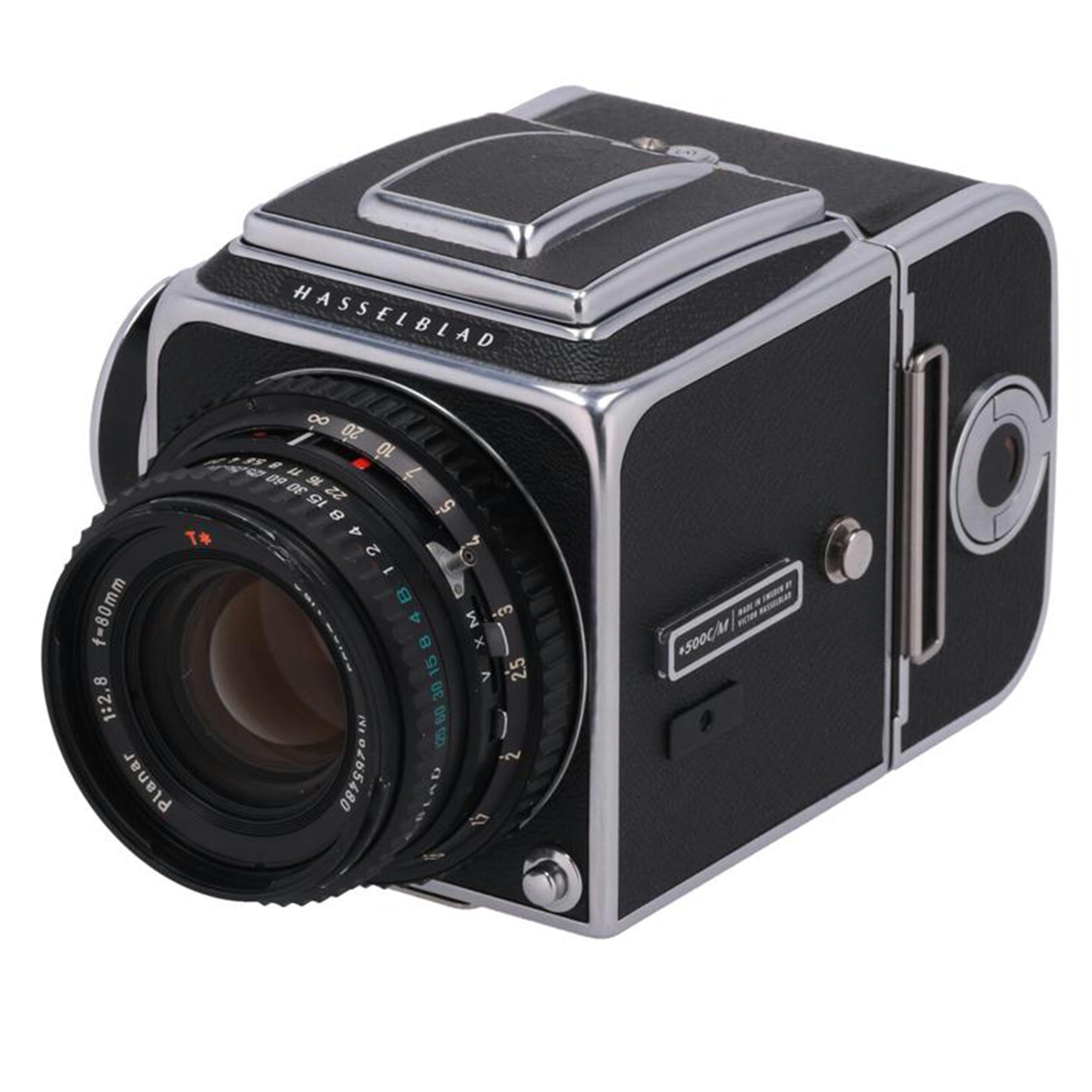 HASSELBLAD ハッセルブラッド　/中判カメラ＋レンズ/500C/M+Planar 80mm//RS1239892/ABランク/20