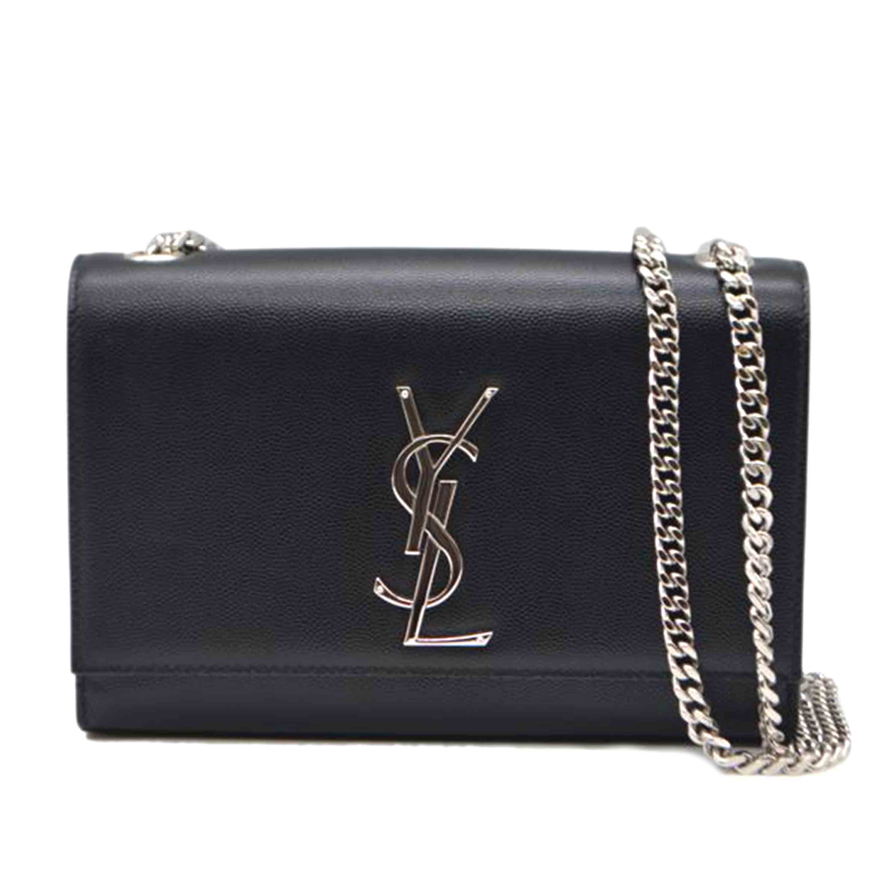 SAINT　LAURENT サンローラン/ケイトスモールチェーンショルダー／グレインカーフ／ノワール/469390//051*/SAランク/89
