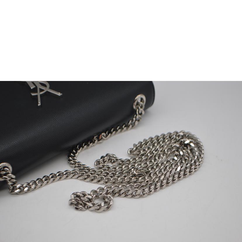 SAINT　LAURENT サンローラン/ケイトスモールチェーンショルダー／グレインカーフ／ノワール/469390//051*/SAランク/89