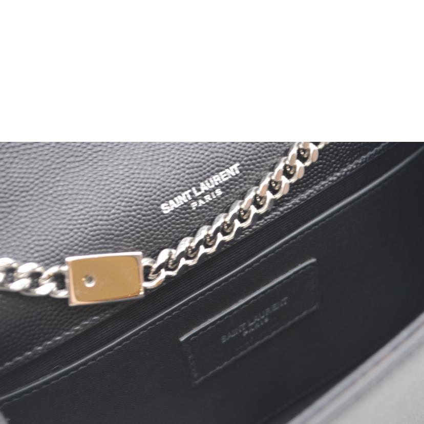 SAINT　LAURENT サンローラン/ケイトスモールチェーンショルダー／グレインカーフ／ノワール/469390//051*/SAランク/89