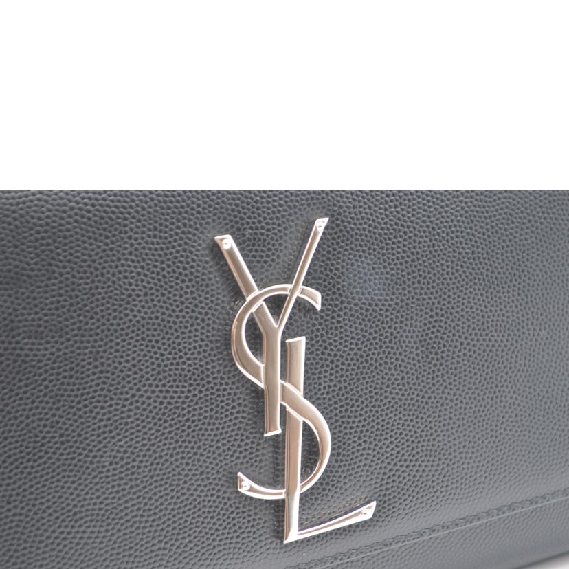 SAINT　LAURENT サンローラン/ケイトスモールチェーンショルダー／グレインカーフ／ノワール/469390//051*/SAランク/89