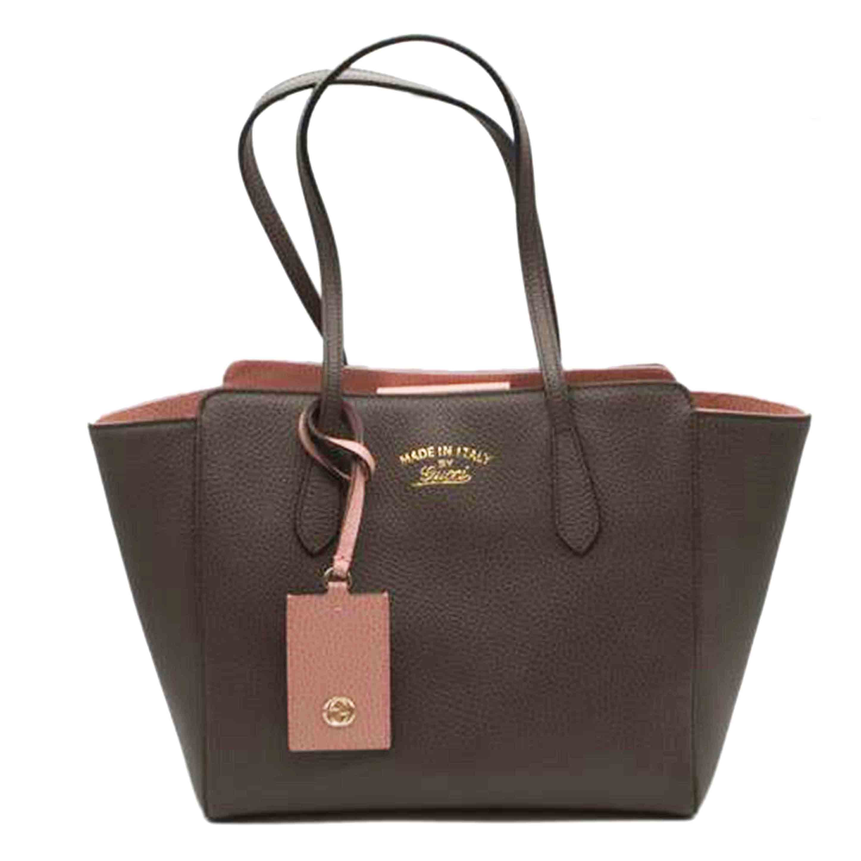 GUCCI グッチ/スウィングレザートート／グレージュ/354403//467***/ABランク/89