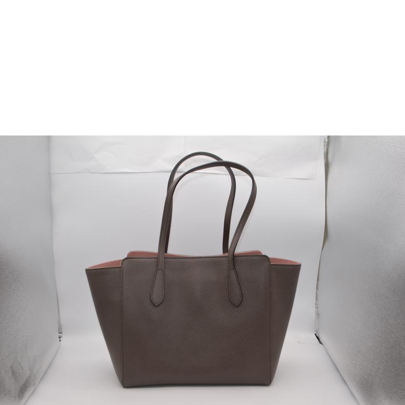 GUCCI グッチ/スウィングレザートート／グレージュ/354403//467***/ABランク/89