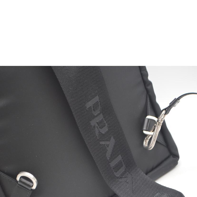 PRADA プラダ/テスートナイロンボディバックパック／ネロ/1BZ026//215/SAランク/89