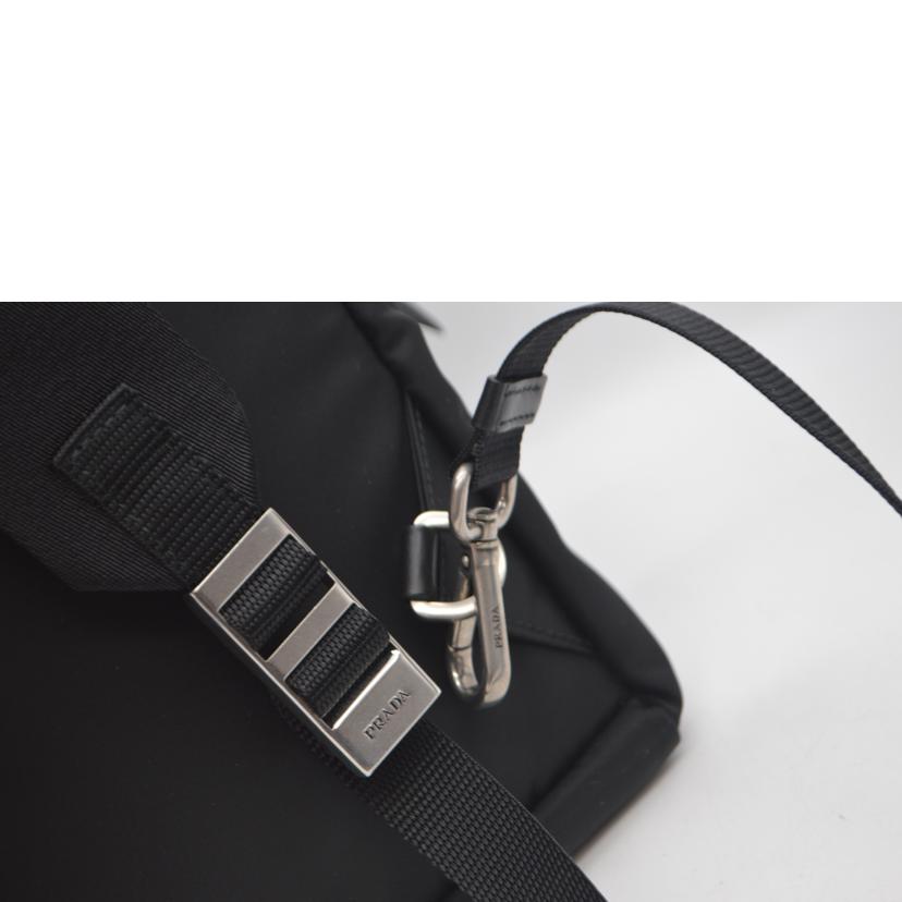 PRADA プラダ/テスートナイロンボディバックパック／ネロ/1BZ026//215/SAランク/89