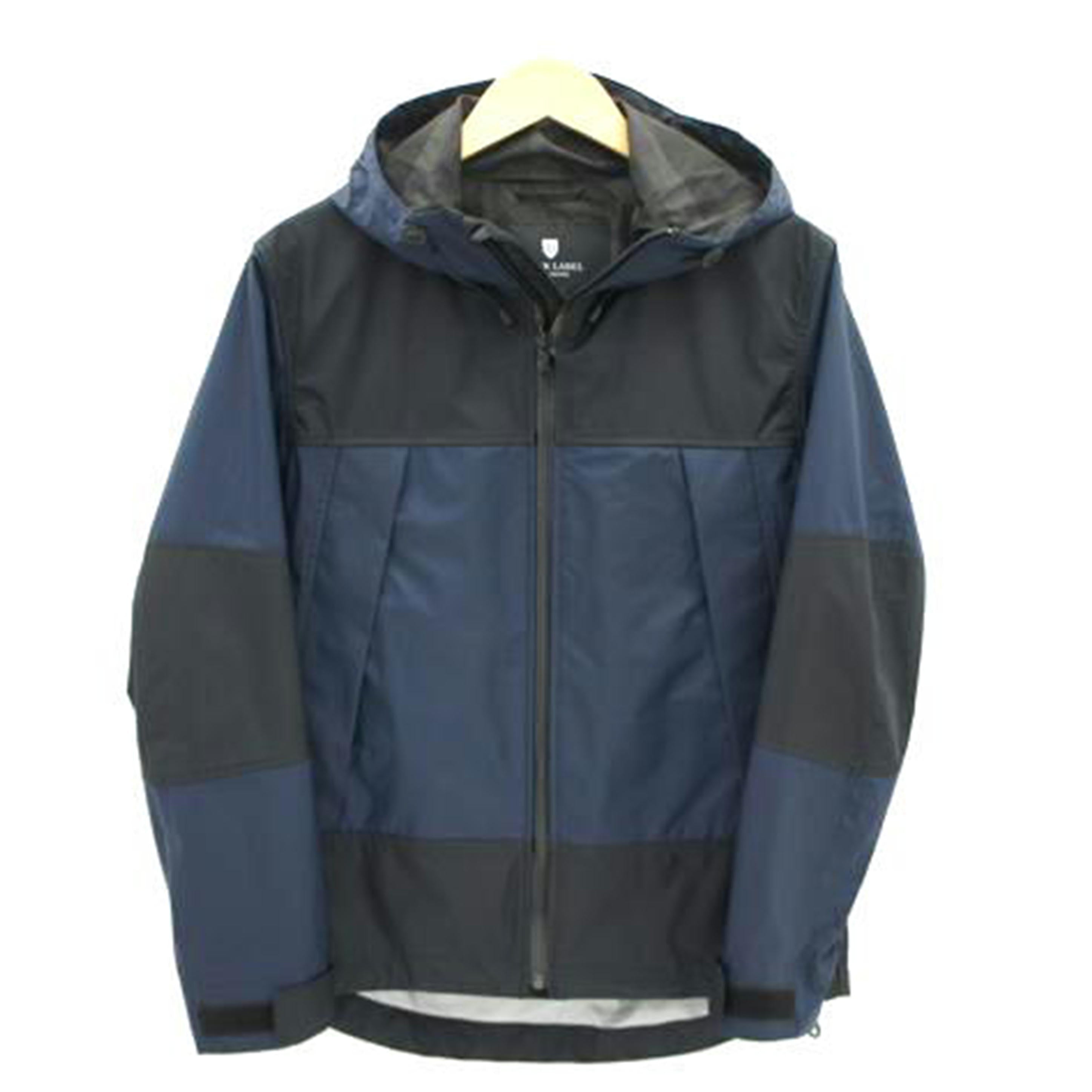 BLACK　LABEL　CRESTBRIDGE ブラックレーベルクレストブリッジ/ナイロンマウンテンジャケット／ブラック×ネイビー//Aランク/18