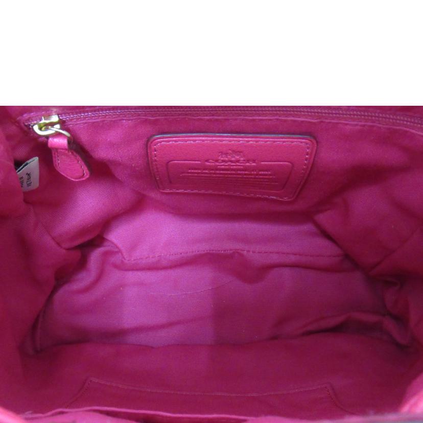COACH/リュック/レザー/F37621//A16**/ABランク/63