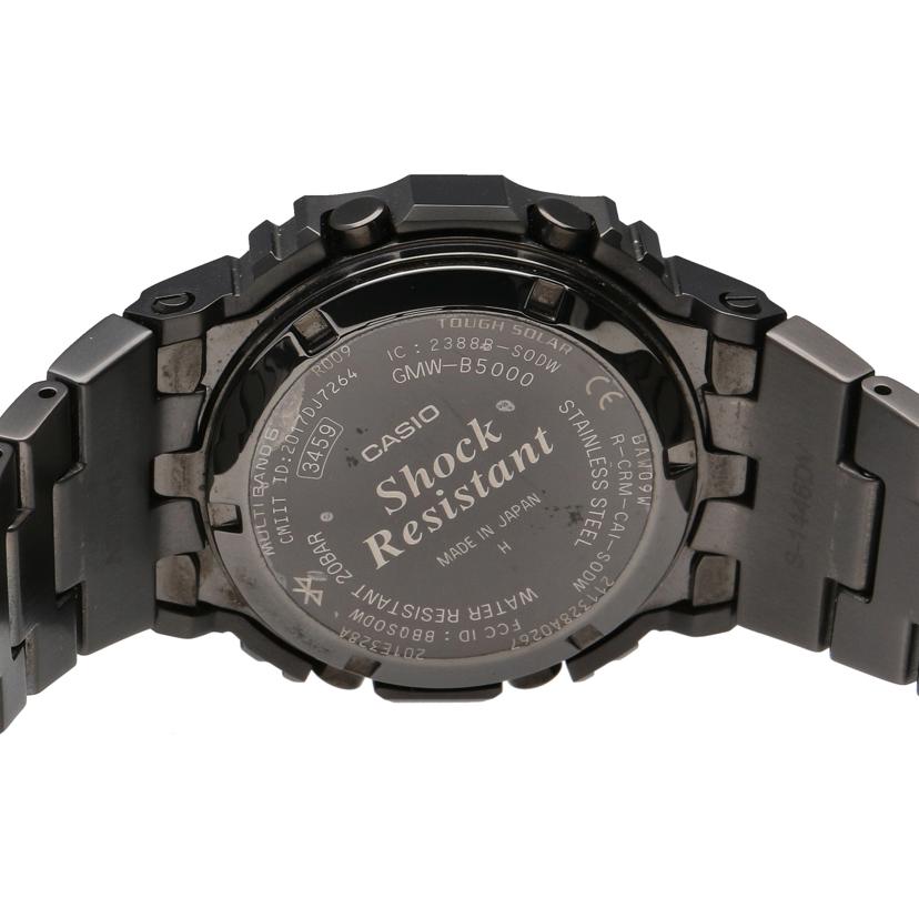 CASIO カシオ/G－SHOCK／フルメタル／電波ソーラー×スマホリンク/GMW-B5000MB-1JF//201*****/Aランク/19