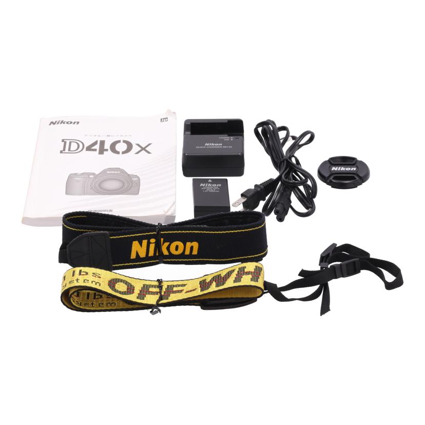 Nikon ニコン　/デジタル一眼　レンズキット/D40X ﾚﾝｽﾞｷｯﾄ//2052225/Bランク/05
