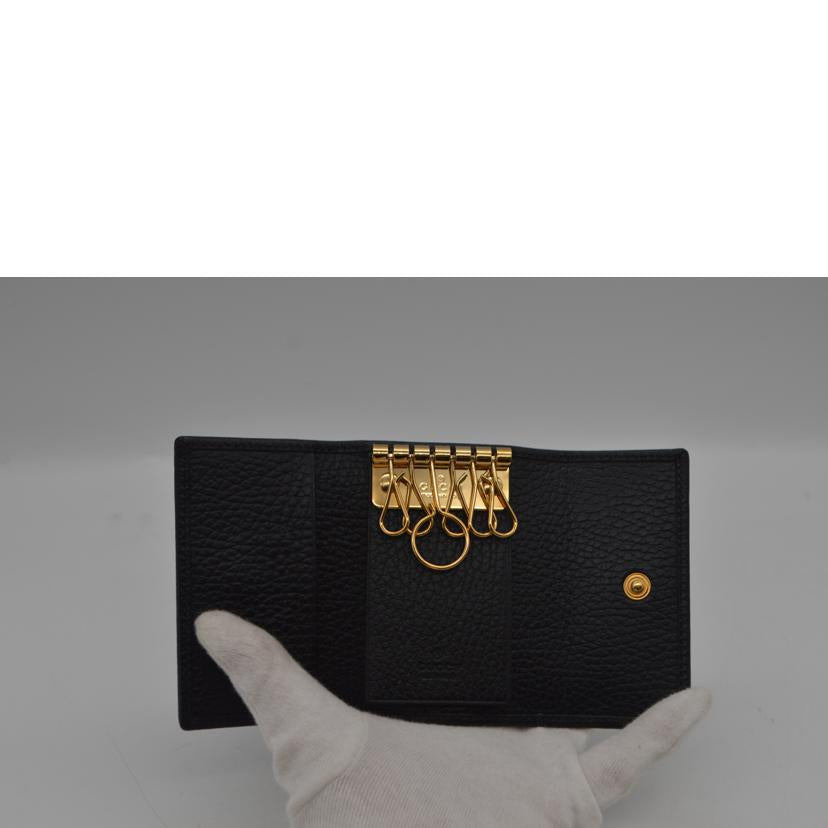 GUCCI グッチ/GGマーモントレザーキーケース6/456118//095*/Sランク/89