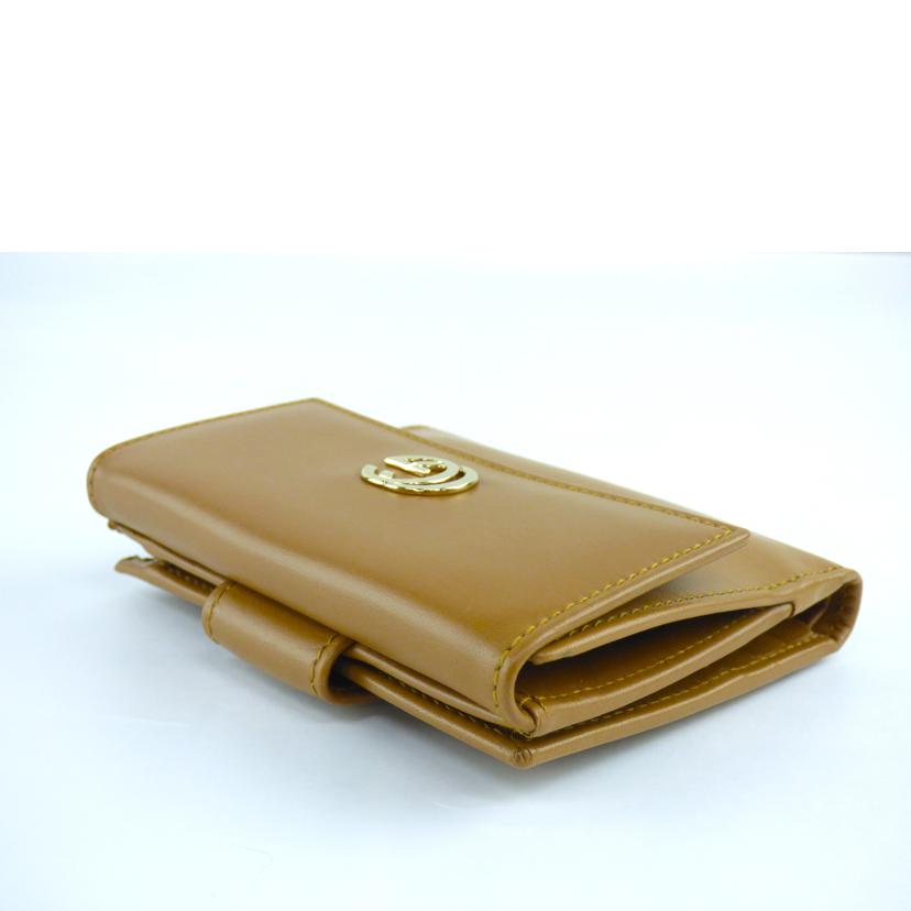 GUCCI グッチ/GGマーモント／2つ折り財布／キャメル／カーフ/035.2888.2240//Aランク/64