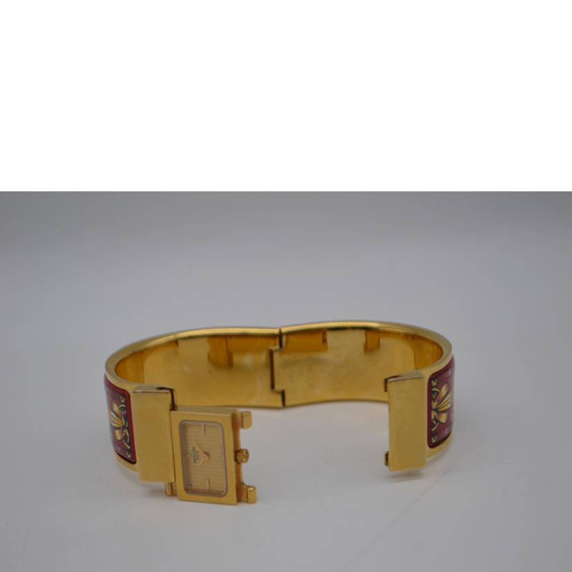 HERMES エルメス/ロケエルマイユバングルクォーツ／七宝焼き/L01.201//889***/Bランク/89