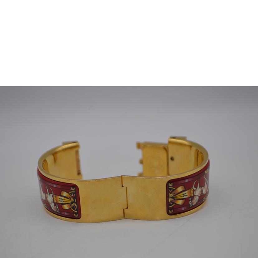 HERMES エルメス/ロケエルマイユバングルクォーツ／七宝焼き/L01.201//889***/Bランク/89