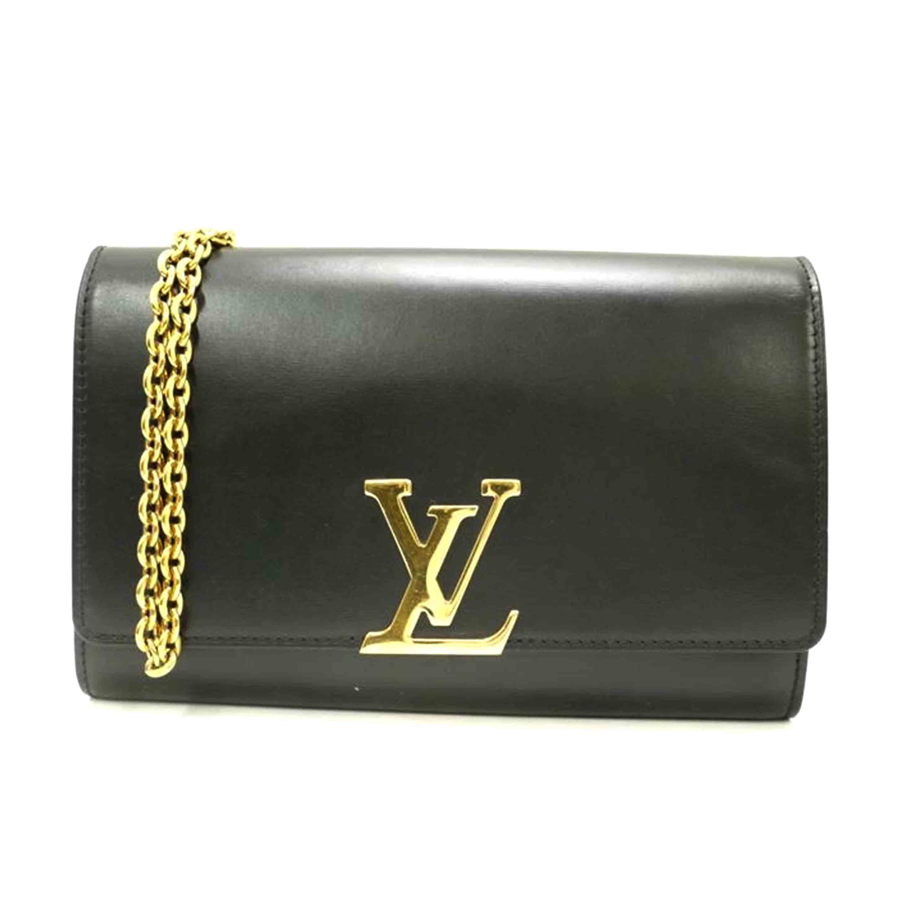 LOUIS　VUITTON ルイヴィトン/ポシェット・ルイーズMM／ノワール/M94335//FL2***/Aランク/69