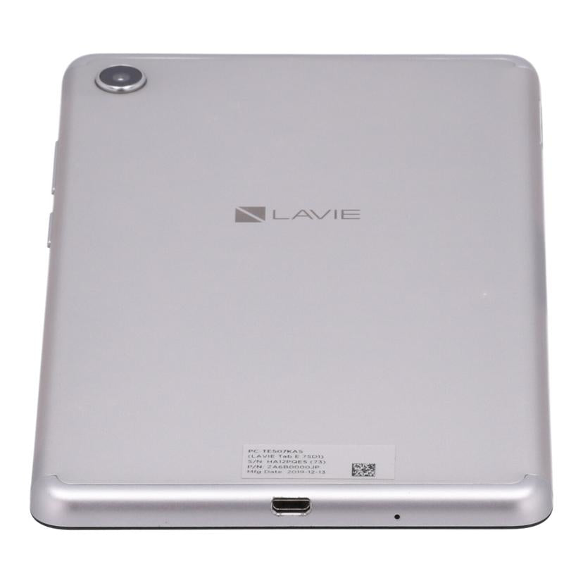 NEC 日本電気　/タブレット／LAVIE　Tab　E　TE507/PC-TE507KAS//62HA12PQE5/Bランク/62