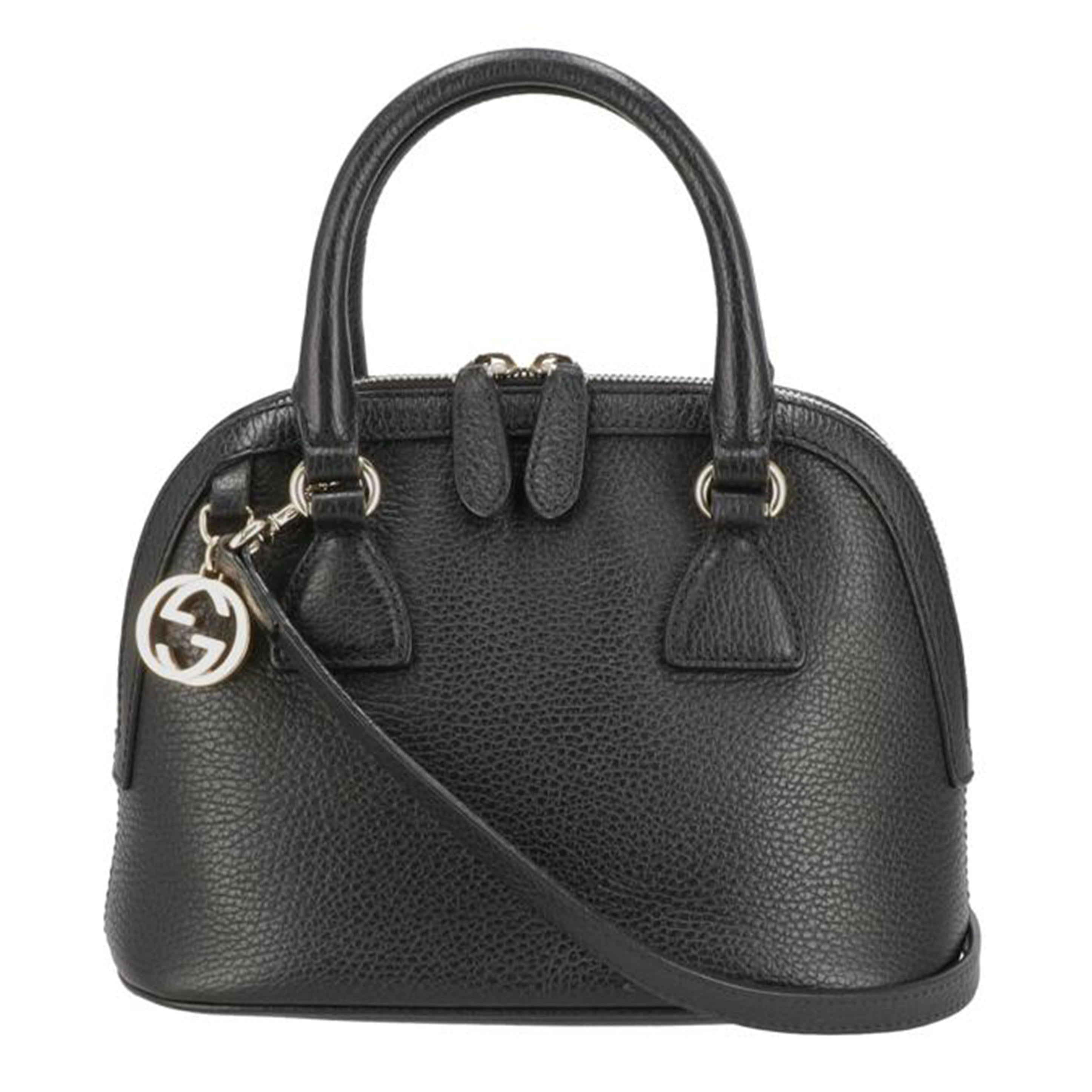 GUCCI グッチ/インターロッキングG/2WAYバッグ/ブラック/449661//520***/ABランク/18