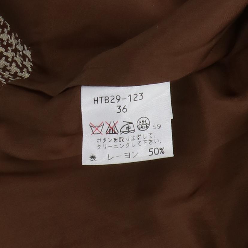 YVES　SAINT　LAURENT イヴサンローラン/イヴサンローラン／ヴィンテージセットアップ／千鳥格子柄／希少／金ボタン//Aランク/92