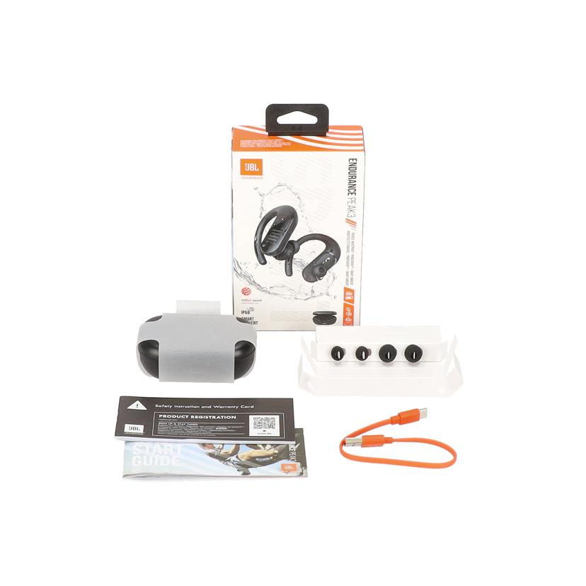 JBL/ワイヤレスイヤホン／ENDURANCE　PEAK　3/JBLENDURPEAK3BLK//CM0151-AP0316846/Aランク/85