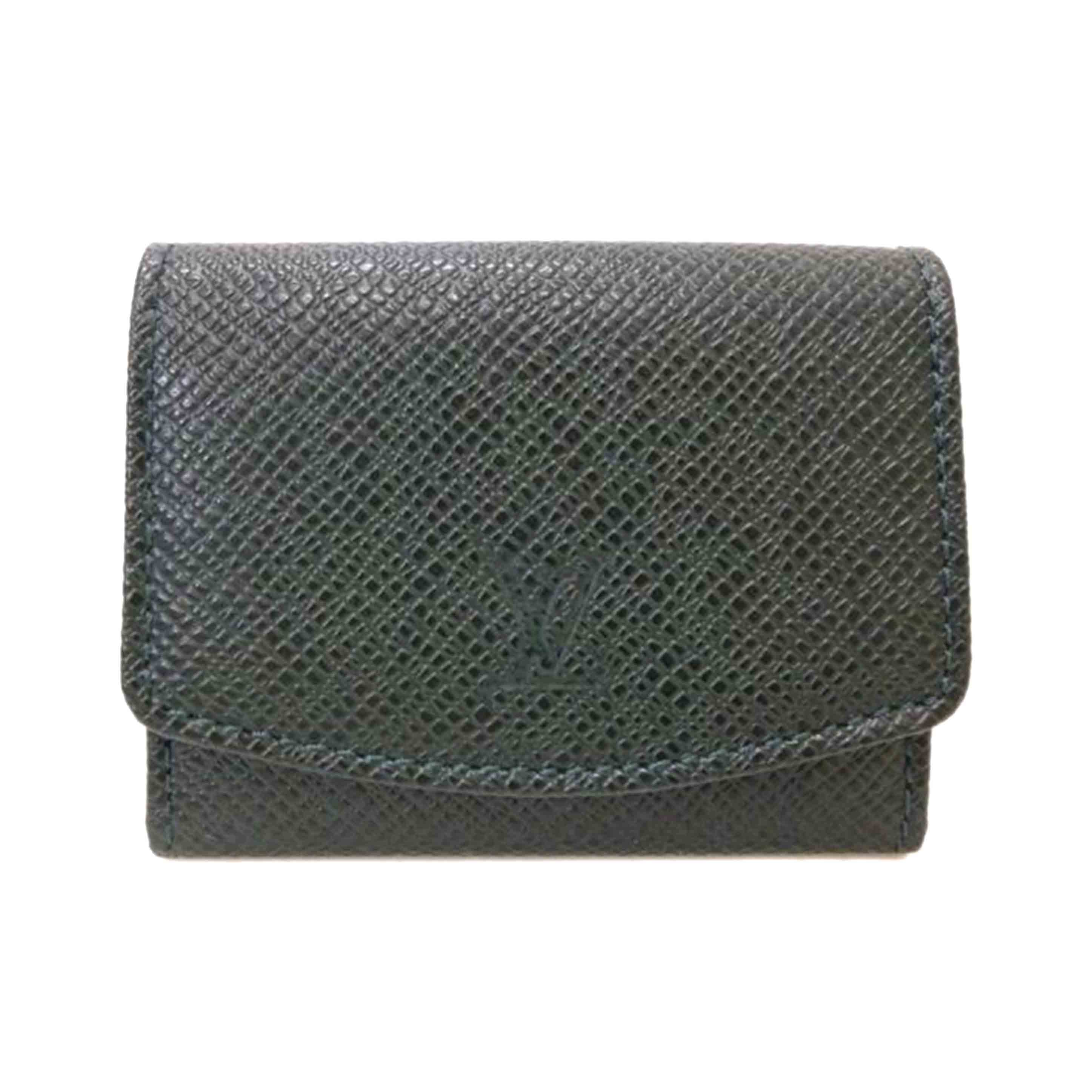 LV ルイヴィトン/ブトンドゥマンシェ　カフスケース／タイガ/M30974//MI0***/ABランク/88