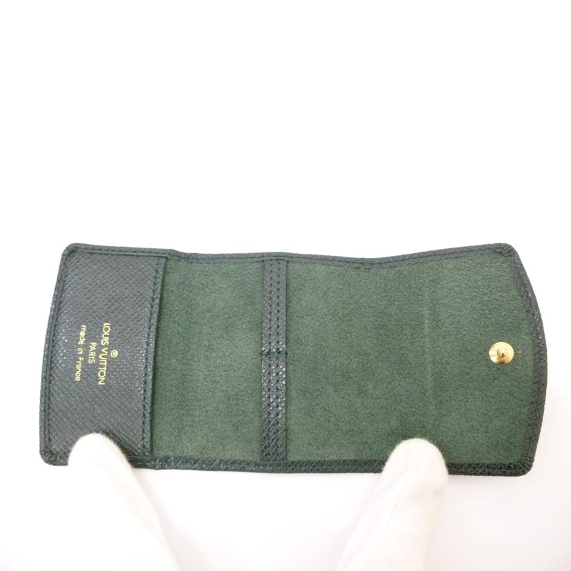 LV ルイヴィトン/ブトンドゥマンシェ　カフスケース／タイガ/M30974//MI0***/ABランク/88