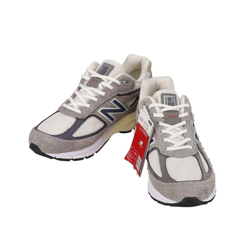 NEW　BALANCE　 ニューバランス/USA製／スエードローカットスニーカー／グレー/U990TA4//196432309672/SAランク/18