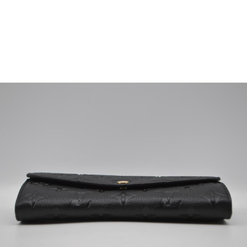 LV ルイヴィトン/ポルトフォイユ・サラ新型／アンプラント／ノワール/M82257//RFI****/SAランク/89