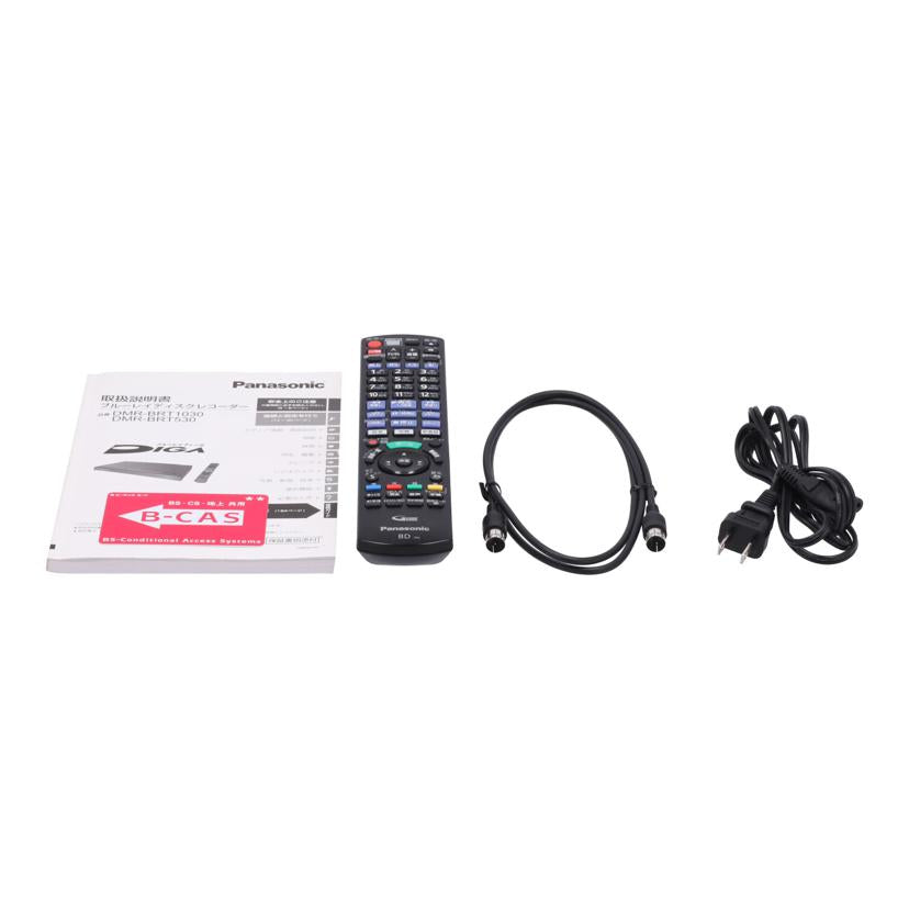 Panasonic パナソニック　/BDレコーダー／おうちクラウドディーガ/DMR-BRT1030//VN8GA015959/Bランク/82