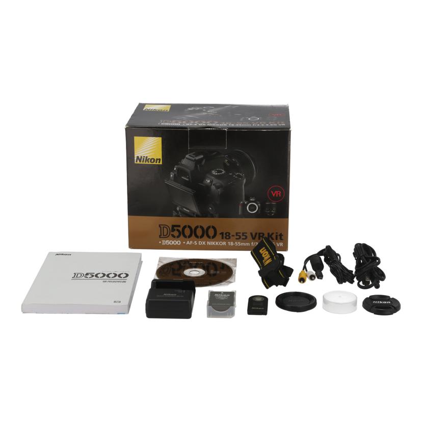 Nikon ニコン　/デジタル一眼　レンズキット/D5000 ﾚﾝｽﾞｷｯﾄ//2136591/Bランク/89