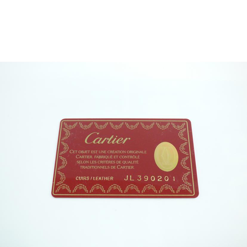 Cartier カルティエ/ハッピーバースデー／ハンドバッグ／ボルドー/L100528//ABランク/64