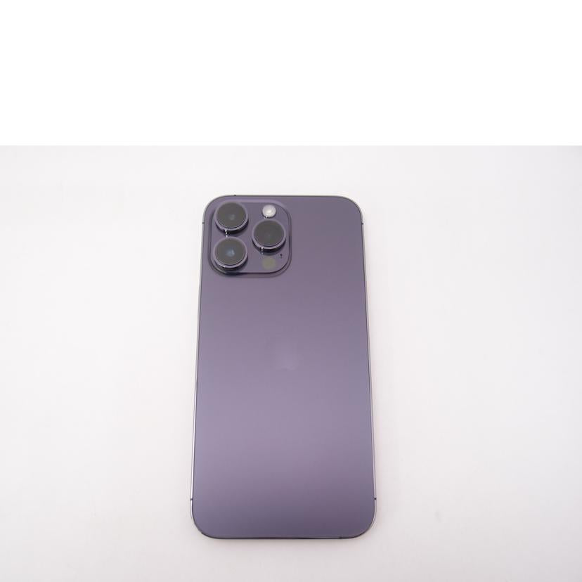 Apple アップル/iPhone　14　Pro　Max　256GB　ディープパープル/MQ9E3J/A//DMQJ75XX4F/ABランク/69
