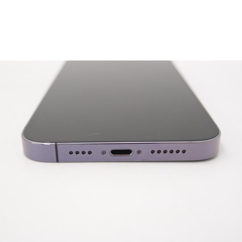Apple アップル/iPhone　14　Pro　Max　256GB　ディープパープル/MQ9E3J/A//DMQJ75XX4F/ABランク/69