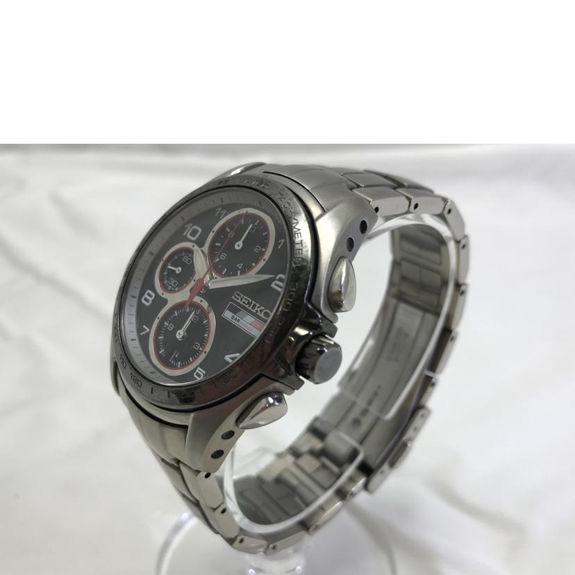 SEIKO セイコー/BAR　Honda　クロノグラフチタンクォーツ/7T92-0GJ0//186******/Bランク/51