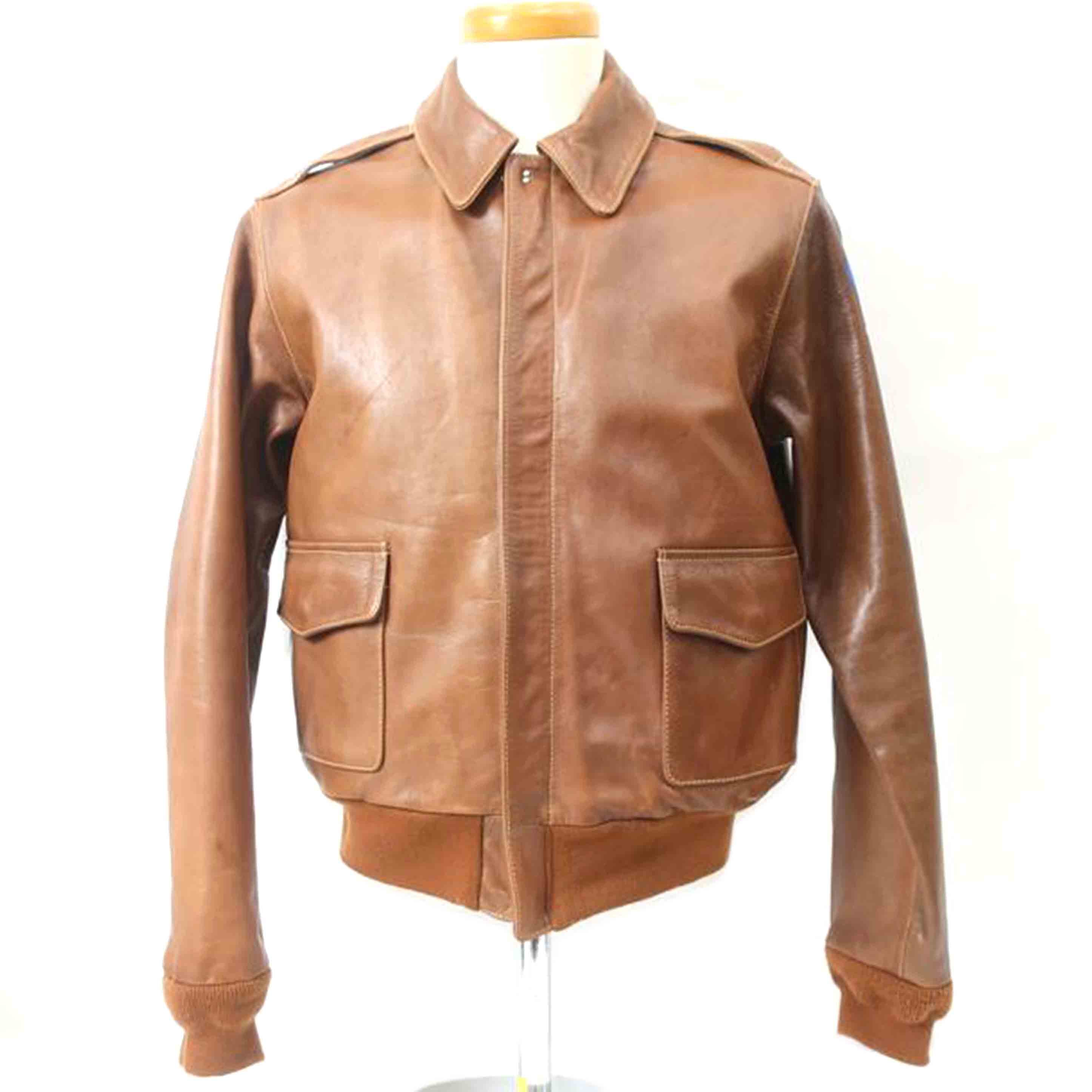 MORGAN モーガン/A－2　フライトジャケット　サイズ40　約Lサイズ　ブラウン/TYPE A-2 30-1415//Bランク/65