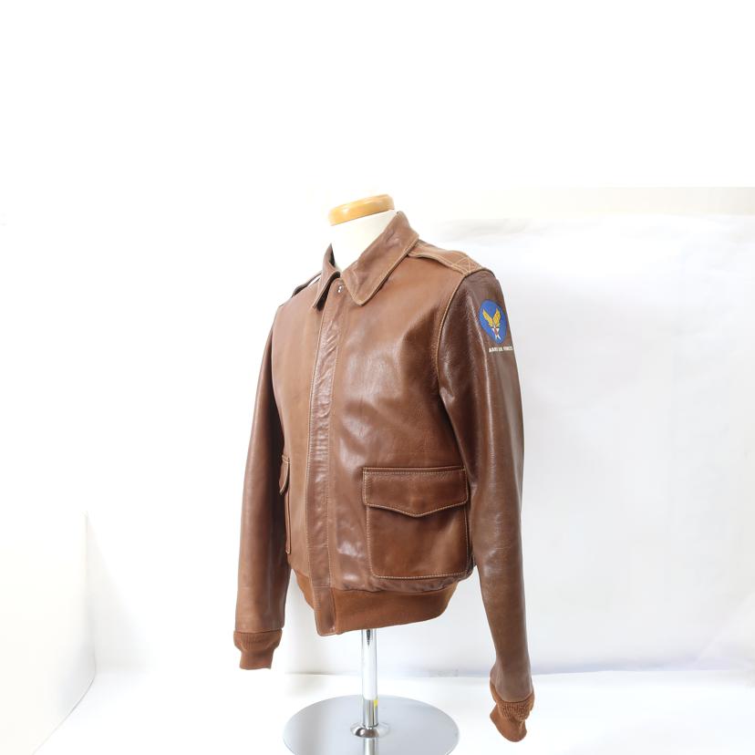 MORGAN モーガン/A－2　フライトジャケット　サイズ40　約Lサイズ　ブラウン/TYPE A-2 30-1415//Bランク/65