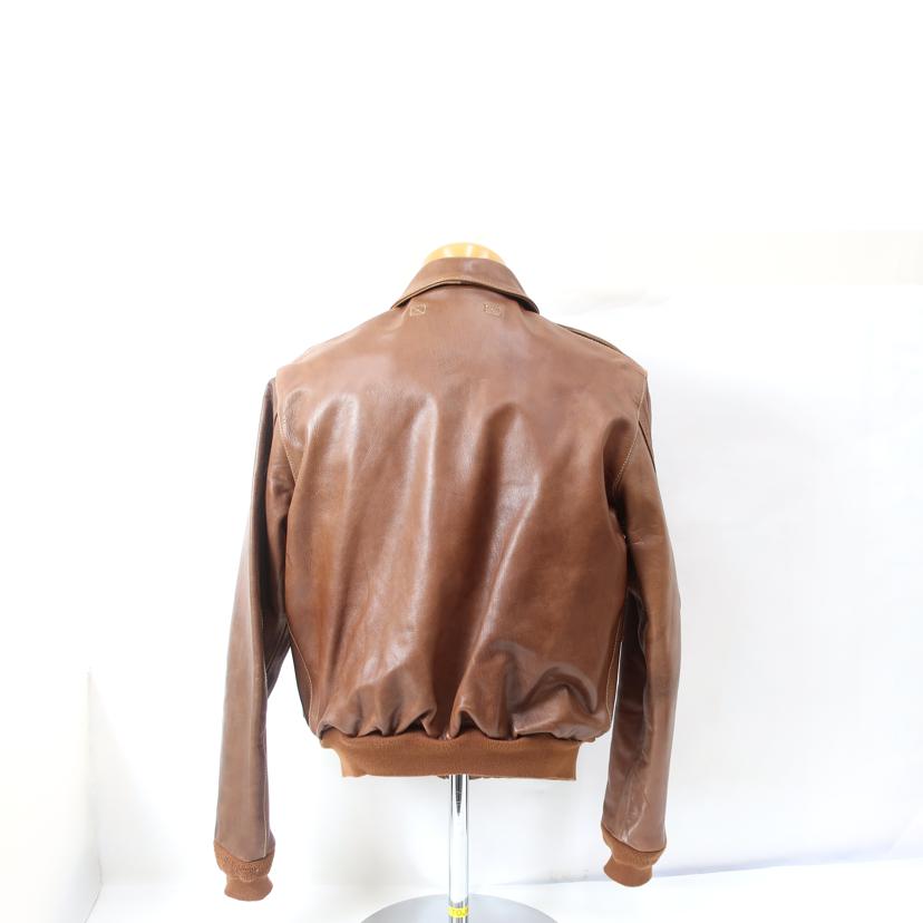 MORGAN モーガン/A－2　フライトジャケット　サイズ40　約Lサイズ　ブラウン/TYPE A-2 30-1415//Bランク/65