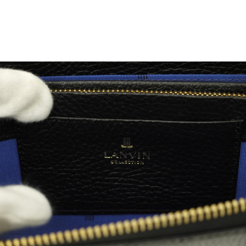 LANVIN　en　Bleu ﾗﾝﾋﾞﾝｵﾝﾌﾞﾙｰ/LANVIN　en　Bleu　　ラウンドファスナー長財布//SAランク/69