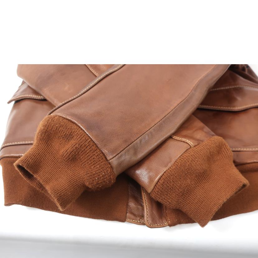 MORGAN モーガン/A－2　フライトジャケット　サイズ40　約Lサイズ　ブラウン/TYPE A-2 30-1415//Bランク/65