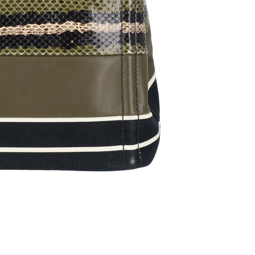 PRADA プラダ/カナパ／2WAYショルダーバッグ／キャンバス×レザー/1BG439//117/ABランク/18
