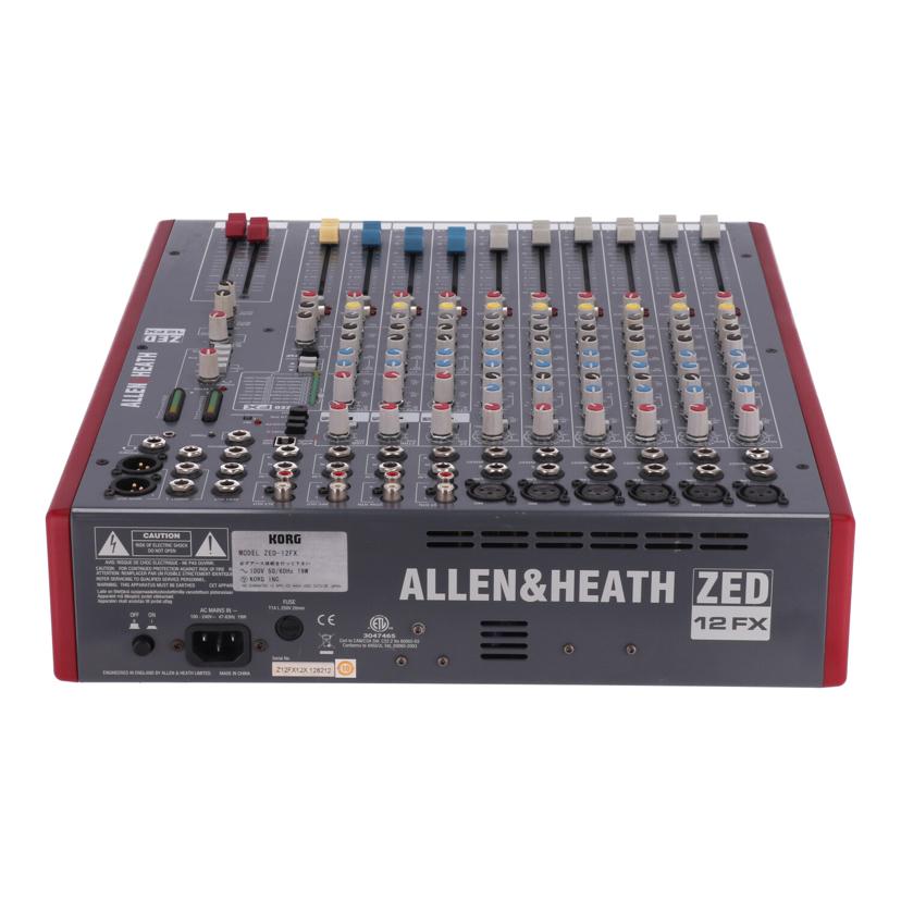 ALLEN＆HEATH　 アレンアンドヒース /アナログミキサー/ZED-12FX//128212/Bランク/70