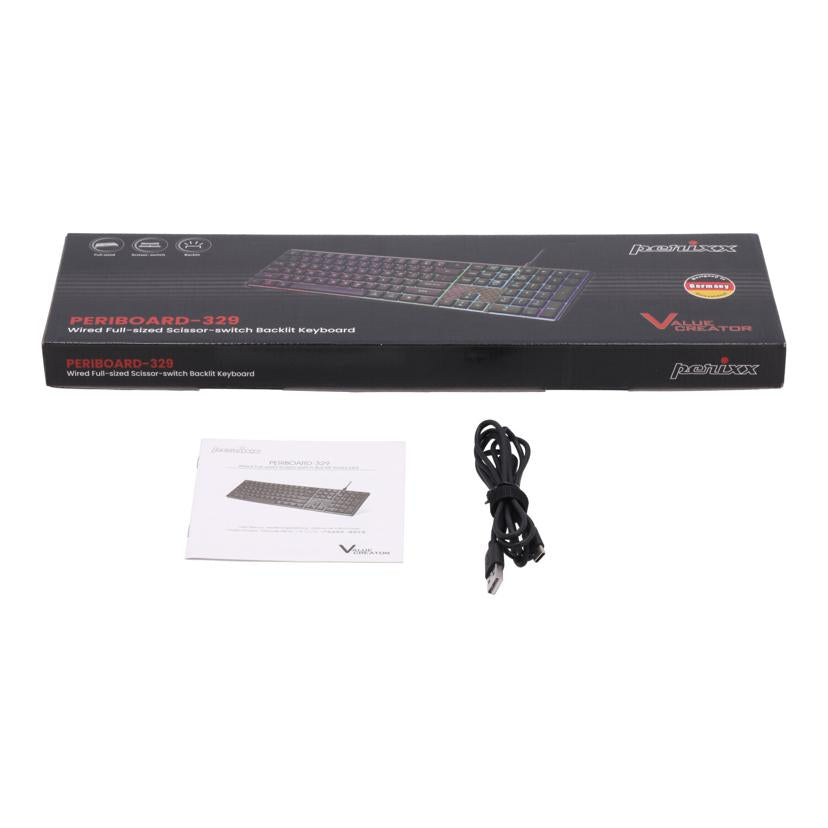 Perixx ペリックス/ゲーミングキーボード/PERIBOARD-329 II US//2408000145/Aランク/85