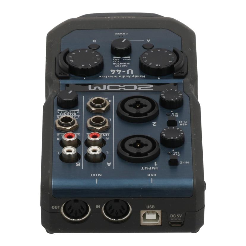 ZOOM ズーム　/オーディオインターフェイス＋ホルダー/U-44//B81010585/BCランク/70