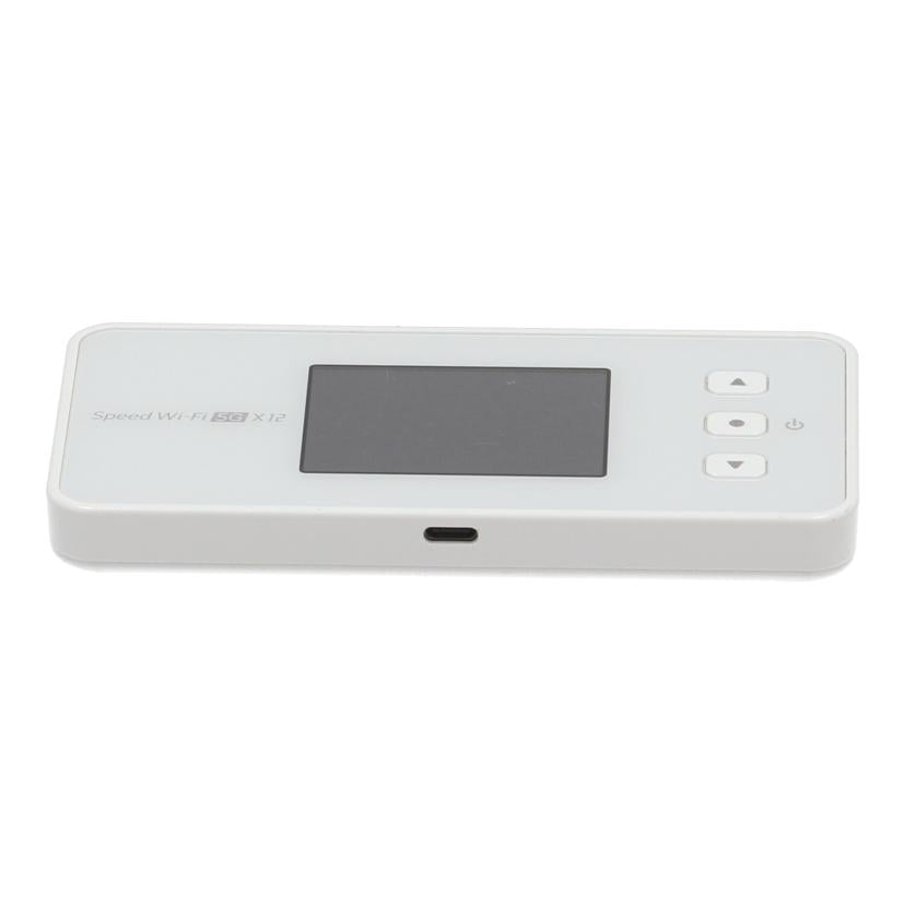 NEC　au 日本電気　/モバイルルーター／Speed　Wi－Fi　5G　X12/NAR03//WKUW38165435A0/Bランク/85