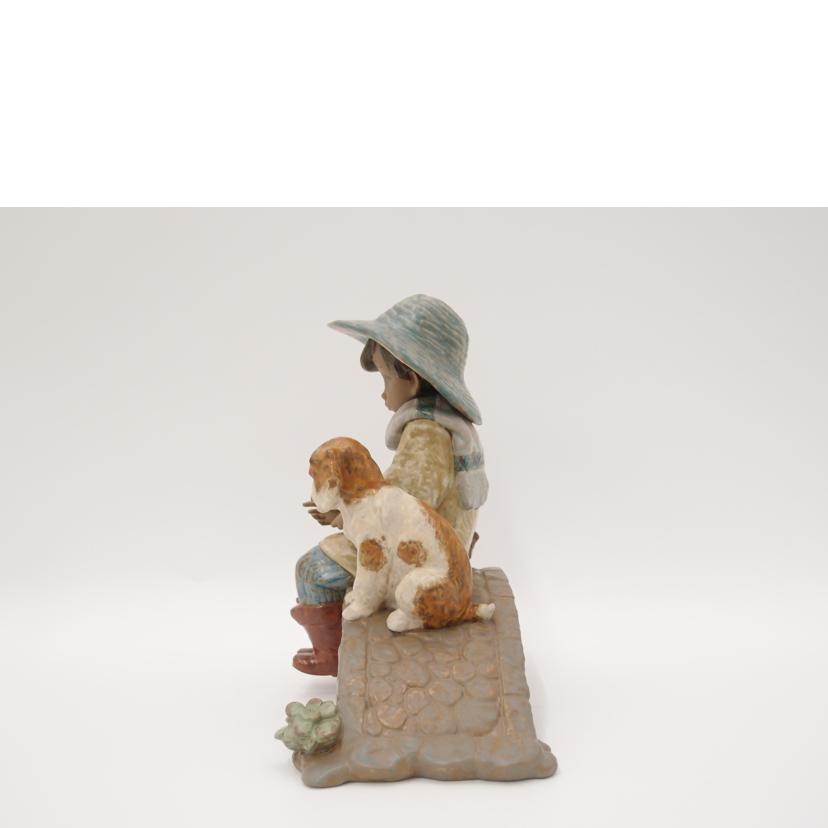 LLADRO リヤドロ/リヤドロ人形　凍った川で魚釣り/12237//Aランク/69