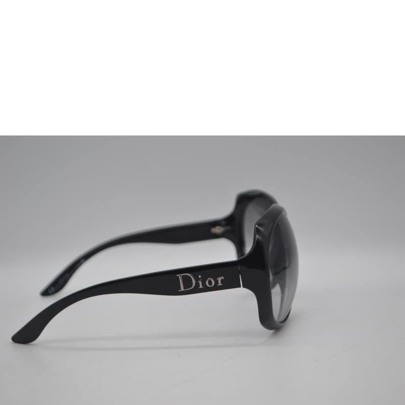 Christian　Dior ディオール/グロッシーオーバルサングラス／ブラックフレーム/GLOSSY1 584LF//62 20 125/ABランク/89
