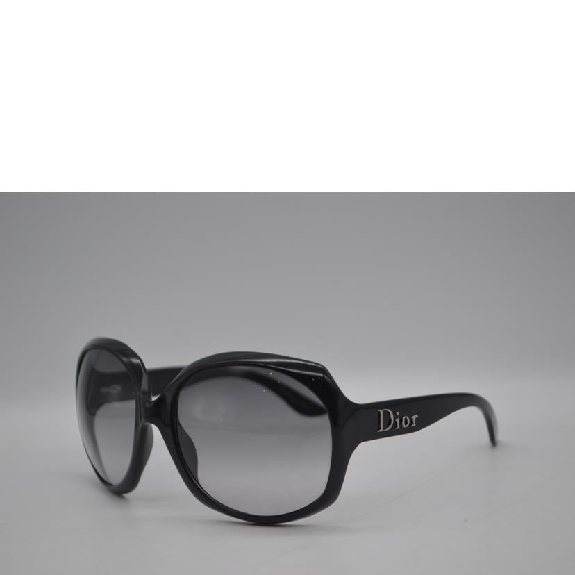 Christian　Dior ディオール/グロッシーオーバルサングラス／ブラックフレーム/GLOSSY1 584LF//62 20 125/ABランク/89