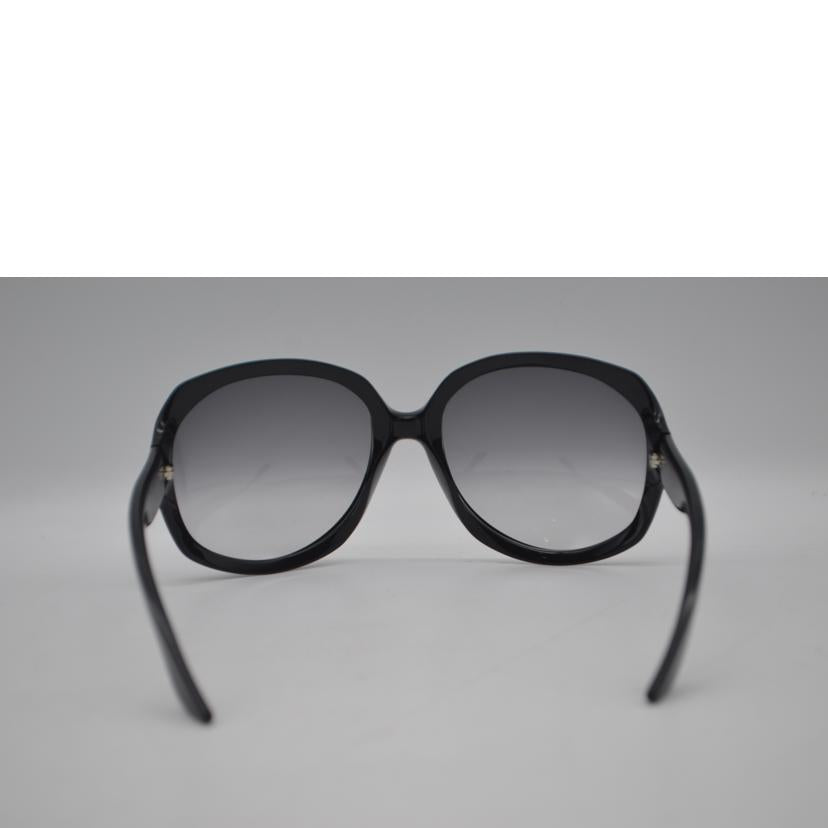 Christian　Dior ディオール/グロッシーオーバルサングラス／ブラックフレーム/GLOSSY1 584LF//62 20 125/ABランク/89