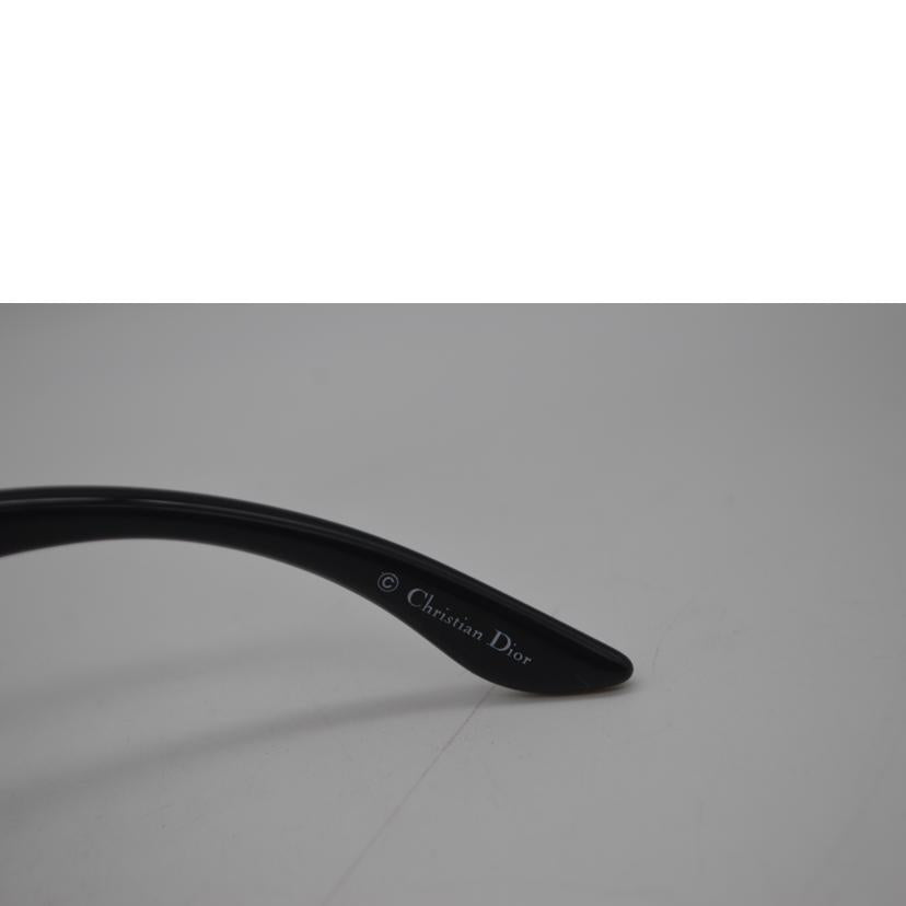 Christian　Dior ディオール/グロッシーオーバルサングラス／ブラックフレーム/GLOSSY1 584LF//62 20 125/ABランク/89